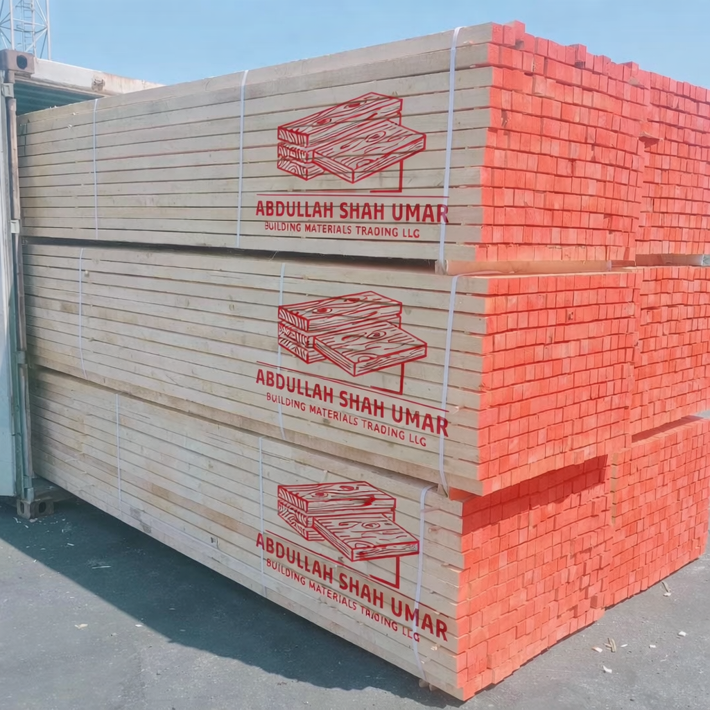 Construction timber and building materials supplier in UAE